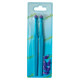 Set of 2 mono-bundle toothbrushes with 8 interchangeable heads, Light Blue
